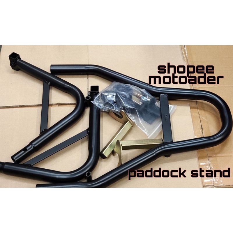 paddock stand Motorcycle Bigbike heavy duty 2 in 1 | Shopee Philippines