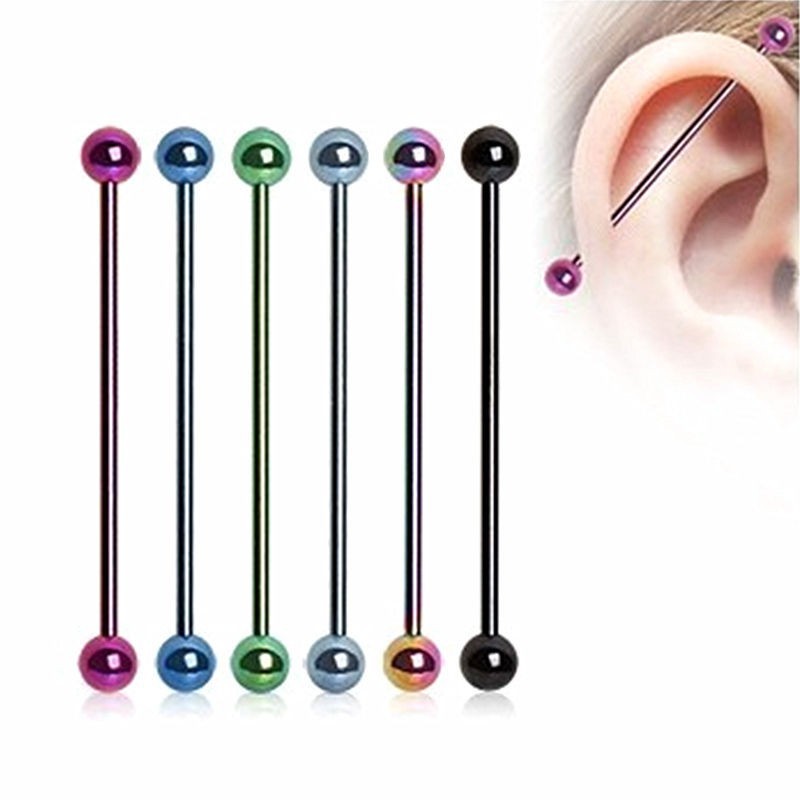 scaffolding bar earring