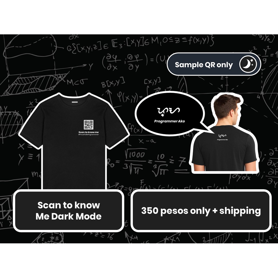 Scan to know Me Dark Mode Shopee Philippines