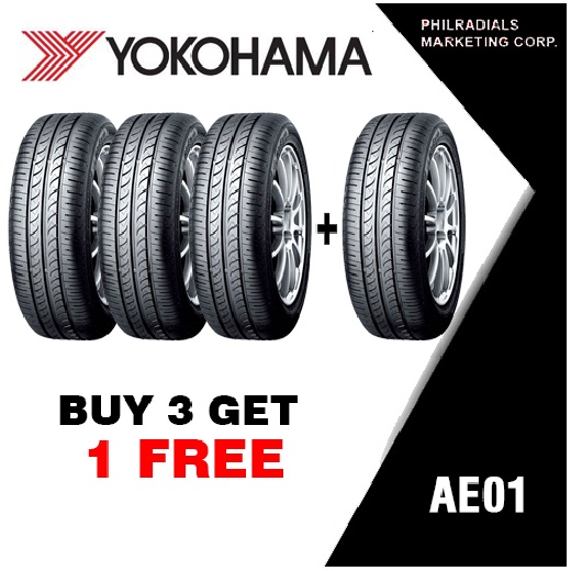Yokohama 185/65R15 88H AE01 Quality Passenger Car Radial Tire BUY 3 GET ...
