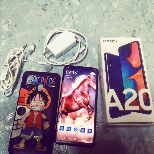 Samsung Galaxy A20 2nd Hand But Like New Shopee Philippines