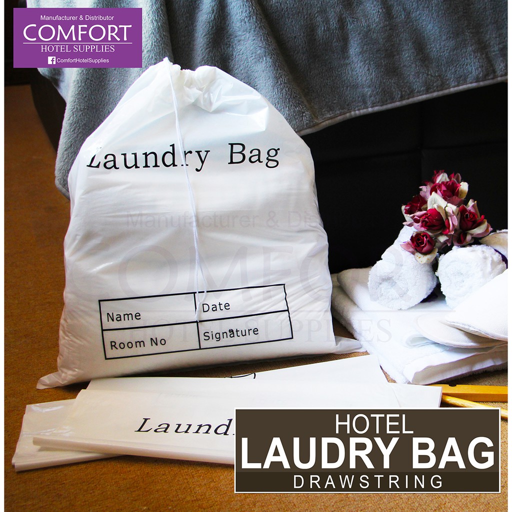 Comfort Hotel Supplies Standard Laundry Bag 50 pcs Shopee Philippines