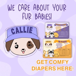 Callie Disposable Dog Diapers Male Wraps and Female Diapers