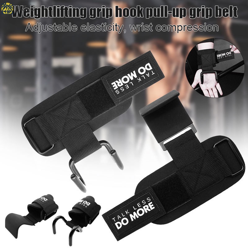 Ultimate Wrist Support Straps Weight Lifting Hooks for Hanging Wrist