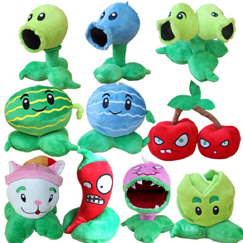 1pcs 13-20cm Game PVZ Soft Plush Toy Plants vs Zombies Plants Stuffed ...