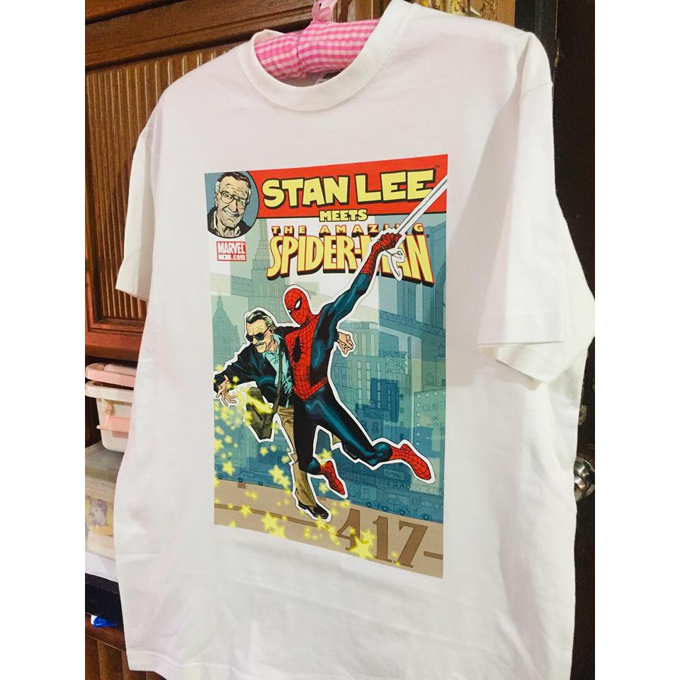 spiderman stan lee shirt