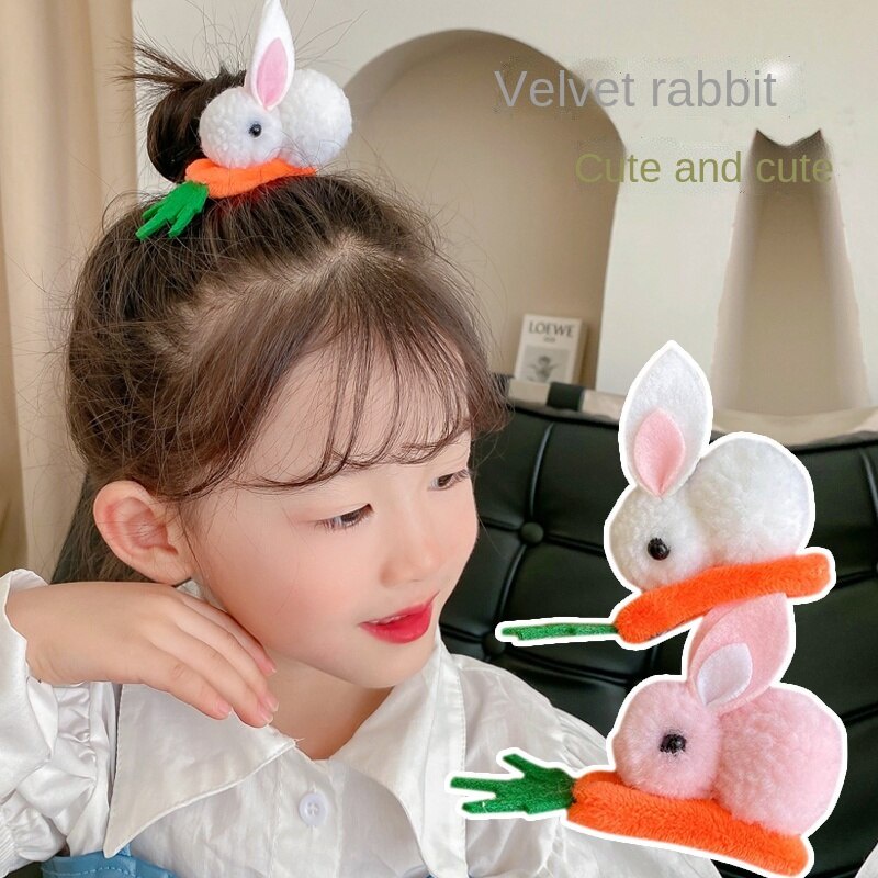 Cute Cartoon Little Rabbit Hair Clip Female Little Princess Super Cute