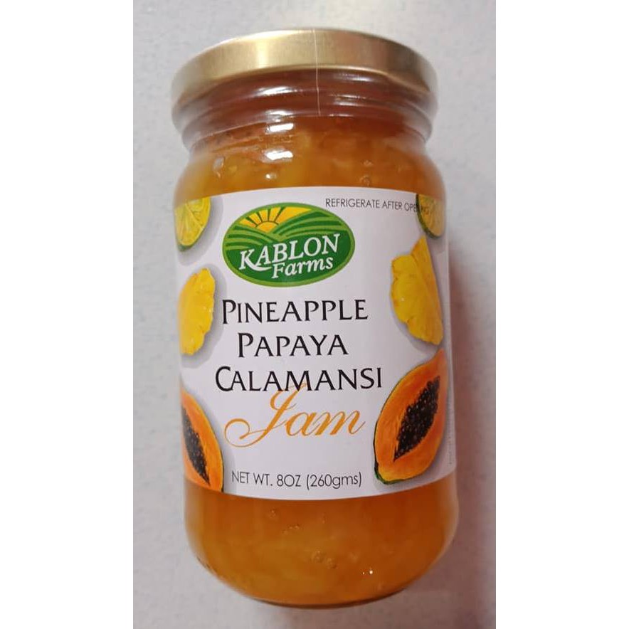 Pineapple Papaya Calamansi Jam from Kablon Farms Shopee Philippines