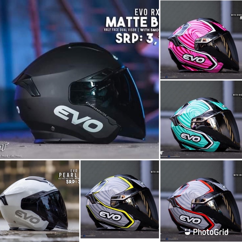 EVO Helmets Philippines Here's The Latest EVO Half Face RX-7 Sentinel ...