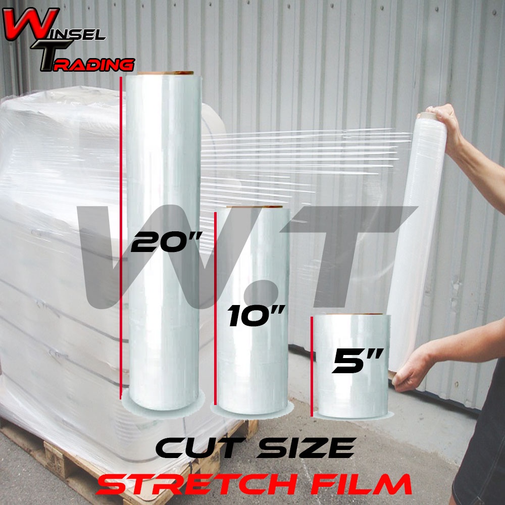 Cut Size Pallet Stretch Film (20" 10" 5") Shopee Philippines