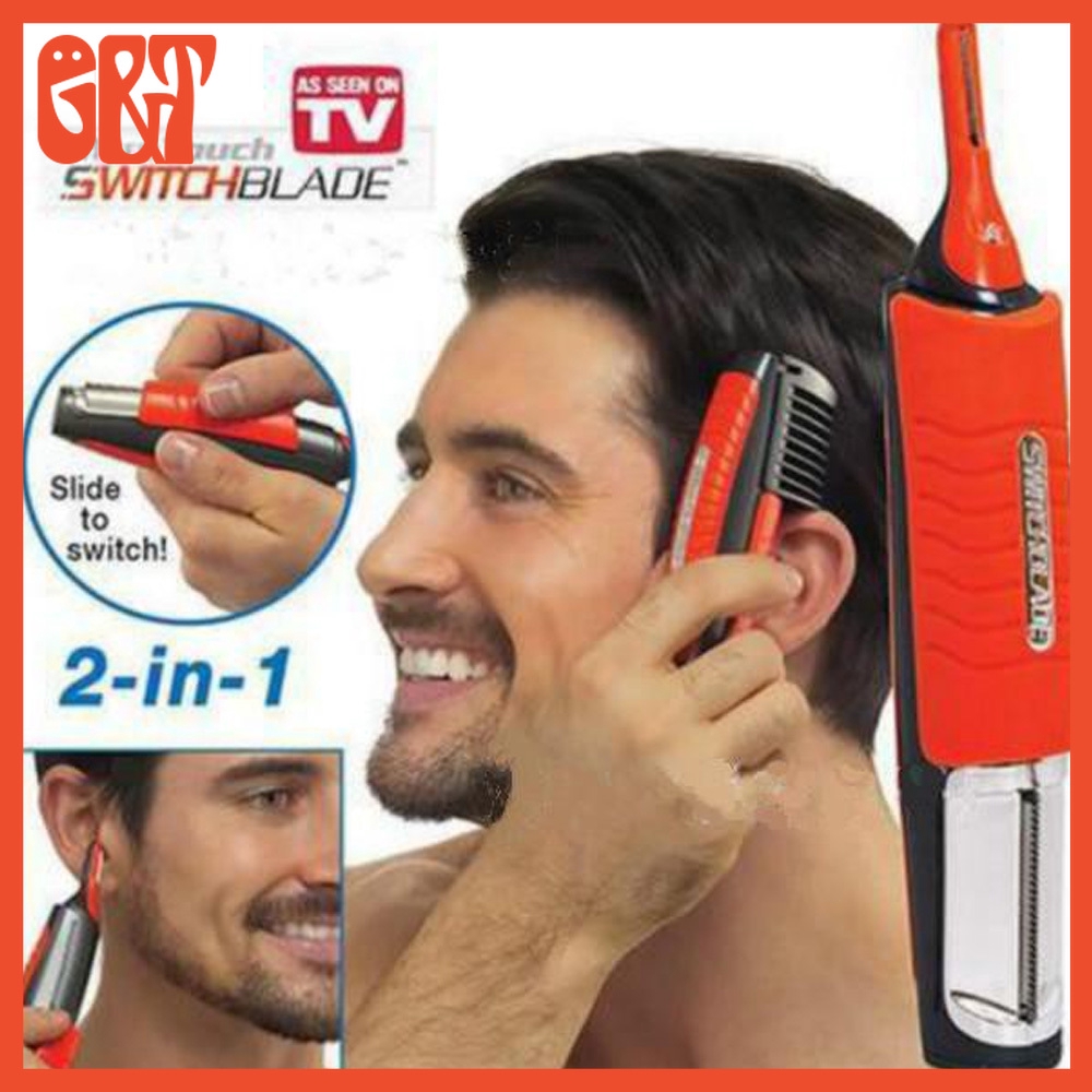 micro touch switchblade hair trimmer