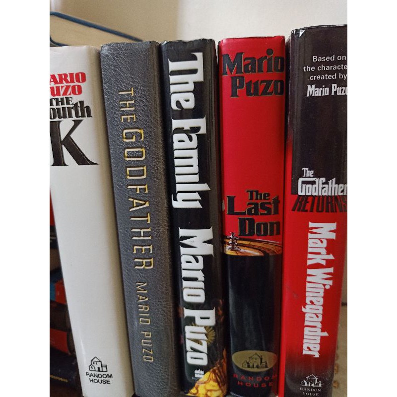 MARIO PUZO bestselling books THE FAMILY.. PREOWNED Shopee Philippines