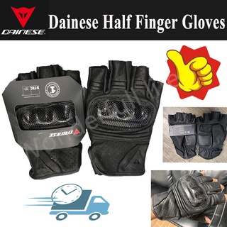 Dainese Half Finger Gloves Motorcycle Gloves for Men Women Gloves for Motorcycle Half Finger Gloves