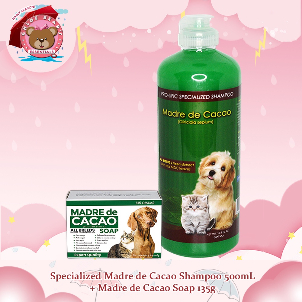BOB500mL Specialized 3 in 1 Madre de Cacao Shampoo and Madre de Cacao
