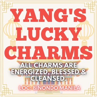 【COD】accessories pendant YANG'S  BLESSED LUCKY CHARMS MINER'S LINK (ENERGIZED and CLEANSED) For L