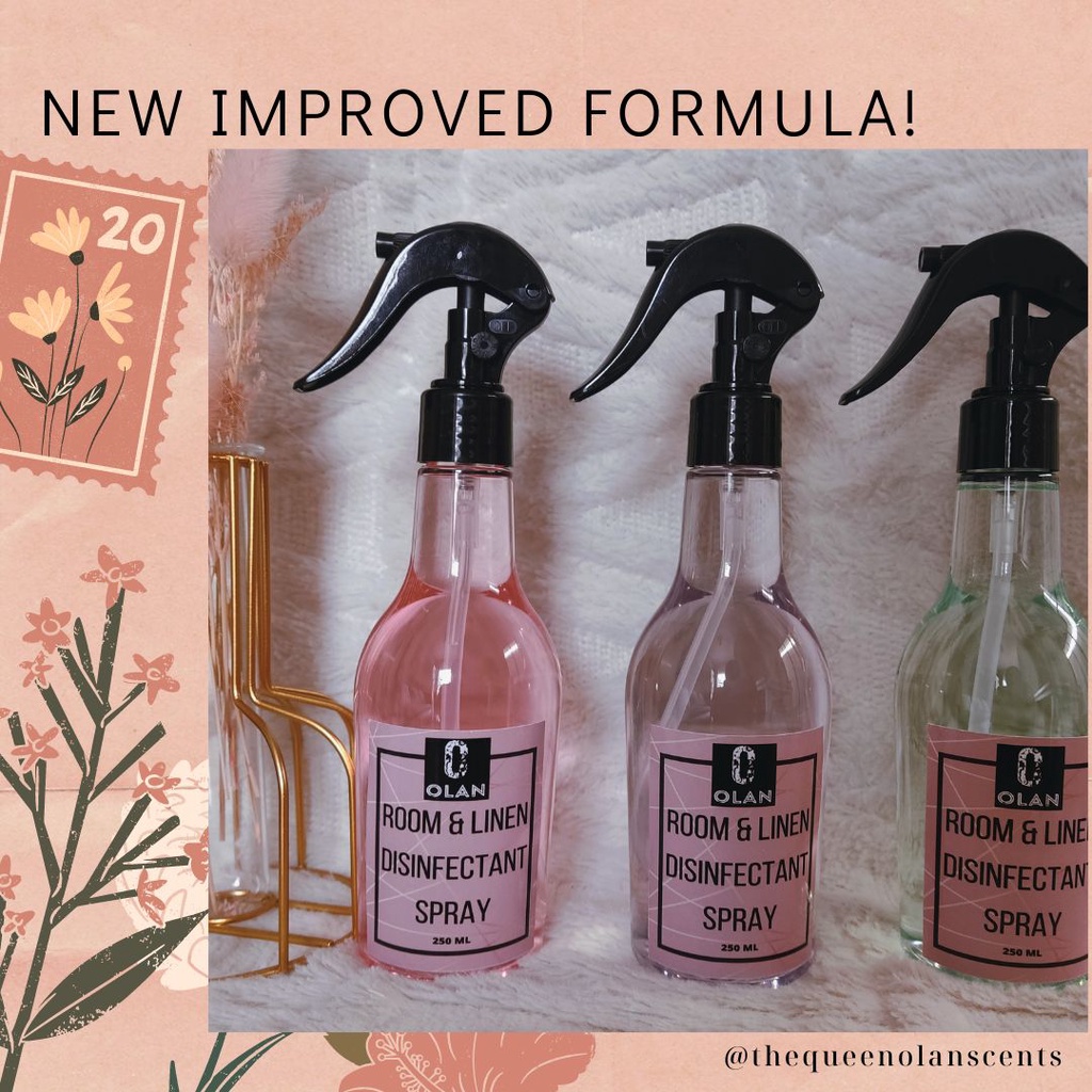 OLAN Room and Linen Disinfecting Spray 250 ML Shopee Philippines