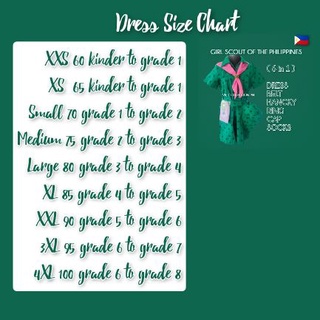 GIRL SCOUT UNIFORM / SCOUTING UNIFORM / GSP DRESS #3