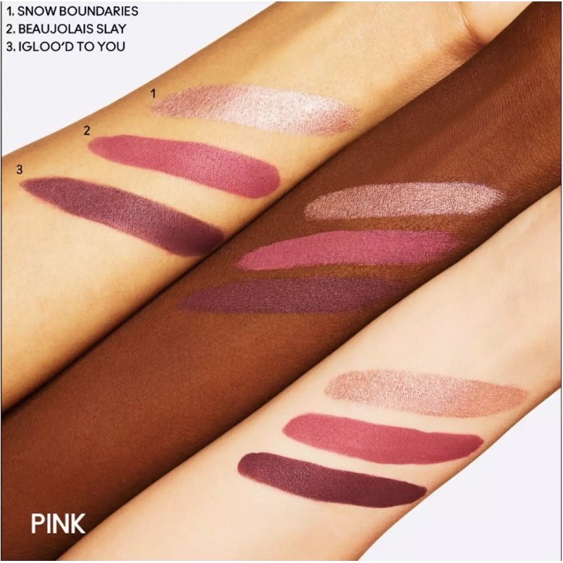 snow boundaries mac lipstick