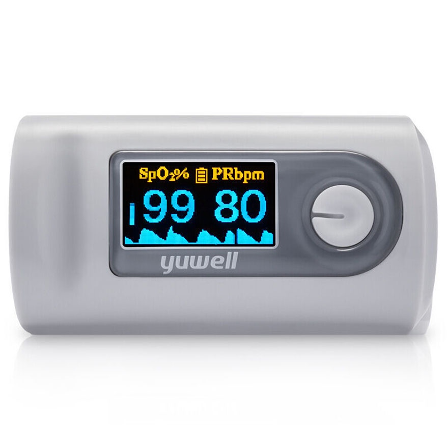 DJB Yuwell Gravity Sensor Oximeter Fingertip Pulse Oximeters Mini SpO2 Monitor Oxygen Saturation