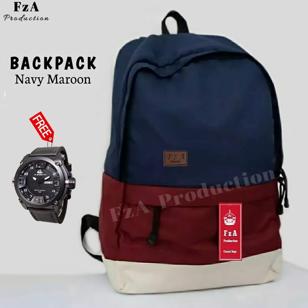 Hoozler Trager Multicolor Distro Casual Backpack for Men #7