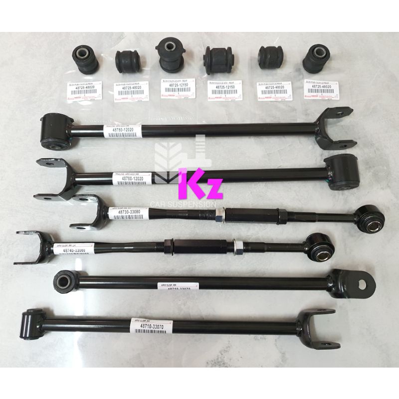 1 Set 12pcstoyota Camry Sxv10sxv20acv30acv31acv40acv41acv51asv50 Rear Suspension Arm 4128