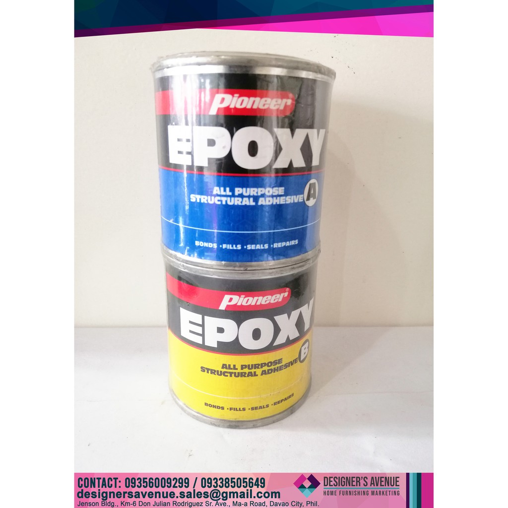 Pioneer Epoxy AllPurpose Structural Adhesive 1/2 Pint Shopee Philippines