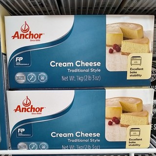 Creamcheese  Anchor  1kg expiration April 25, 2023