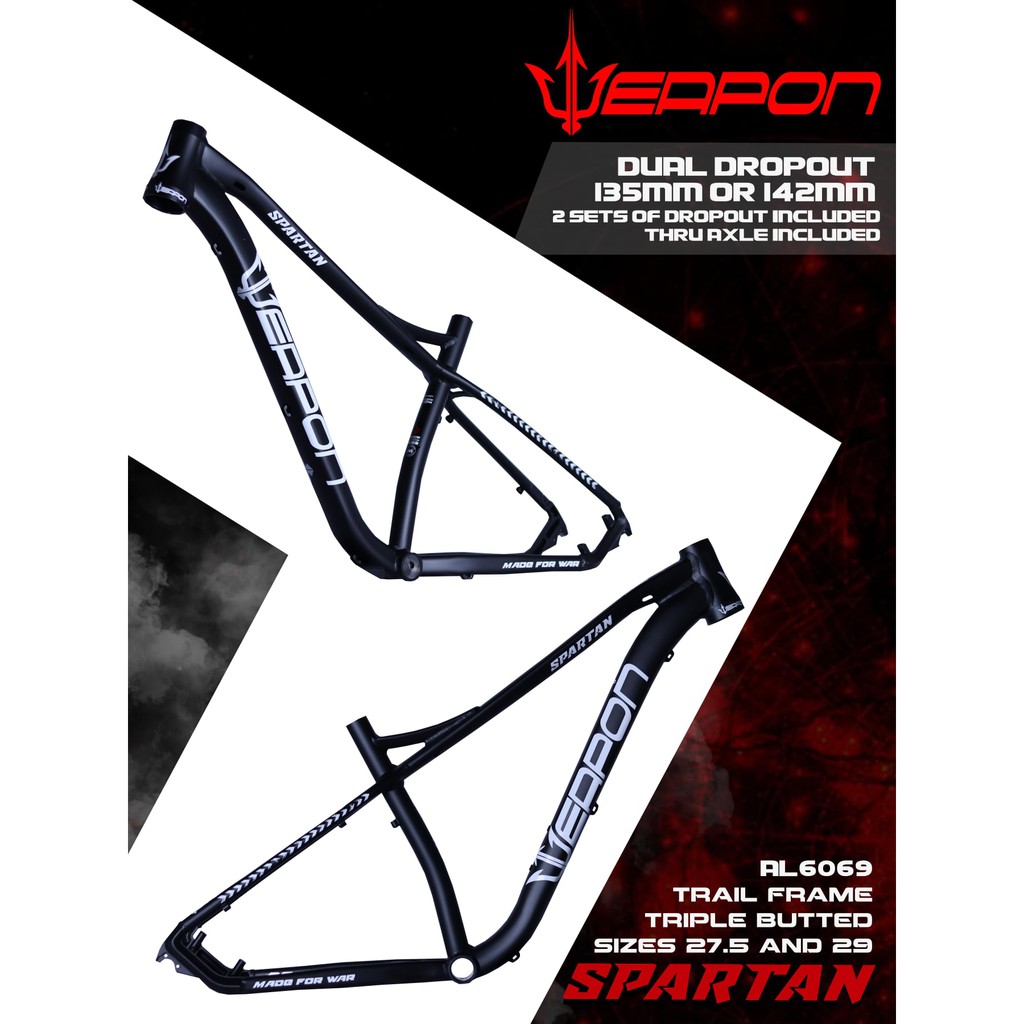 weapon frame stealth 27.5