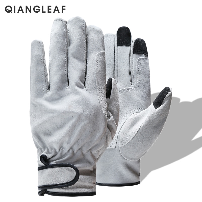 leather safety gloves