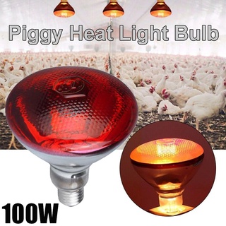 2021 HOT Preservation Heat Lamp Thermal Lamp Red Infrared Short Wave Farm Piggy Heat Light Bulb