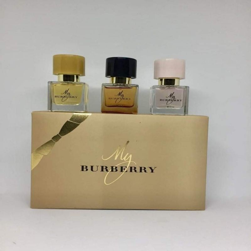 .MY BURBERRY PERFUME GIFT SET 3IN1 | Shopee Philippines