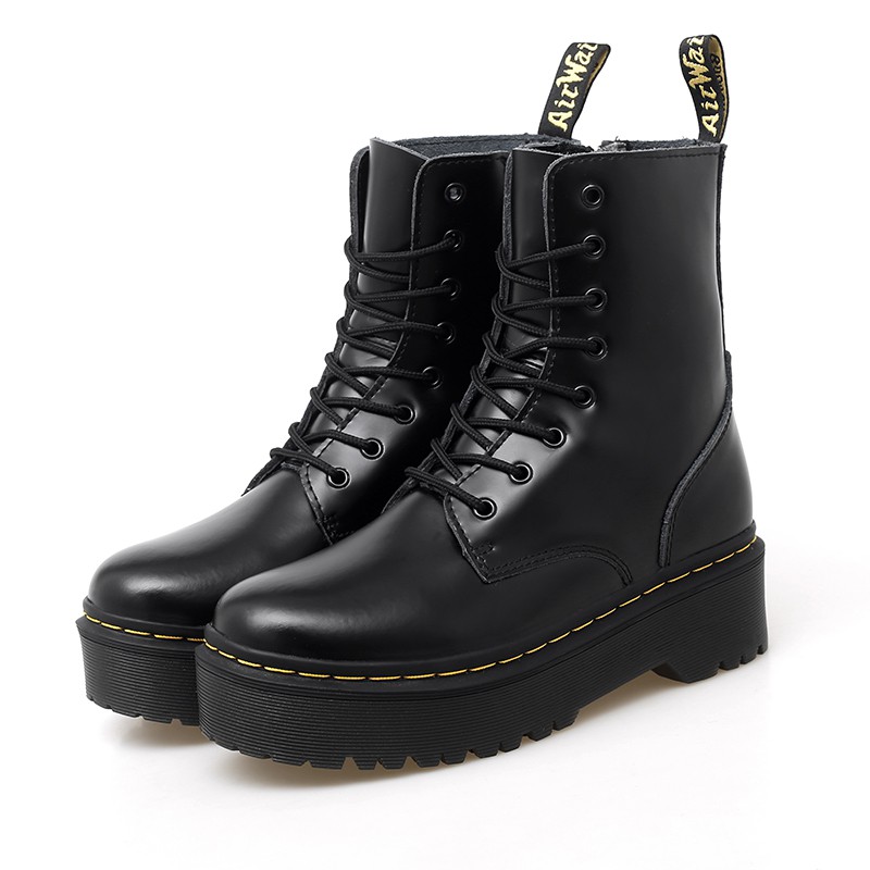 Dr.Martens Boots Women New England Real Leather Ankle Boots Couple ...