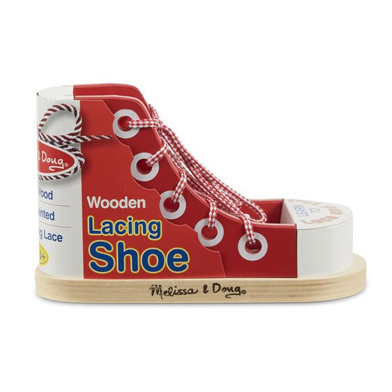 melissa and doug lacing shoe