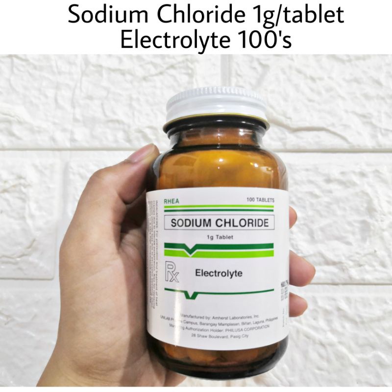 sodium-chloride-1g-tablet-electrolyte-100s-rhea-shopee-philippines