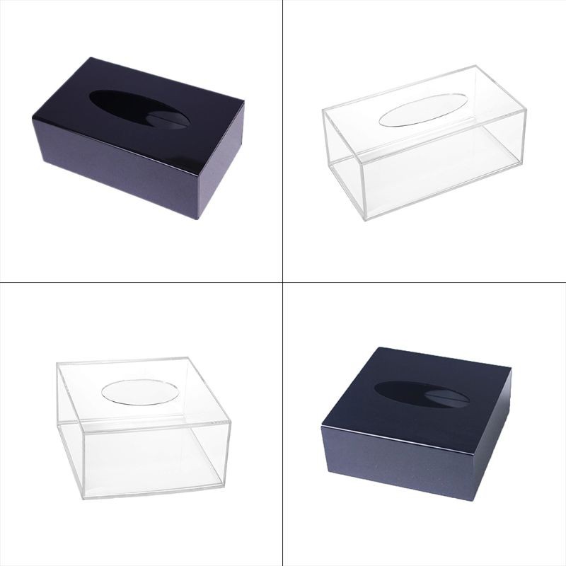 acrylic tissue box holder