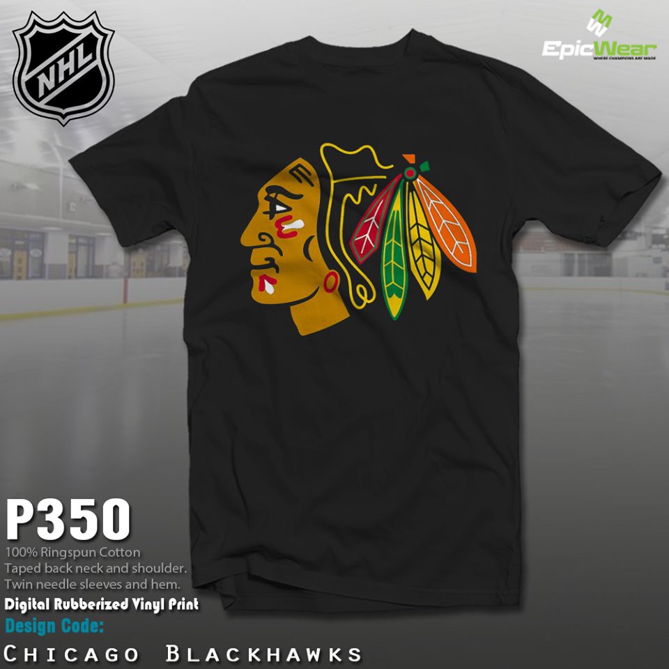 blackhawks dri fit shirt