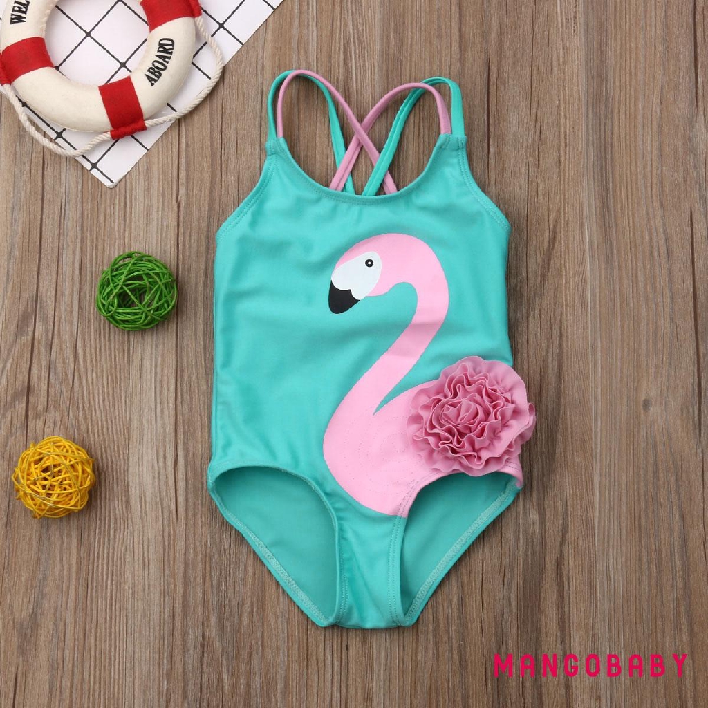 beach flamingo swimwear