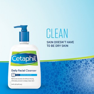  (U.S. Original) Cetaphil Daily Facial Cleanser, Face Wash For Normal to Oily Skin, 237ml -- 473ml Q #7