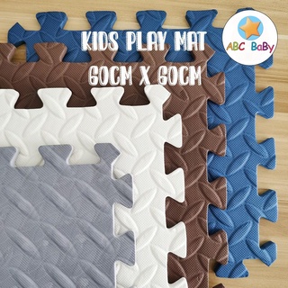 4in1 Big Size 60cm X 60cm Puzzle Mats Kids Cold Proof Foam Floor Mat Bedroom Anti-collision Mat