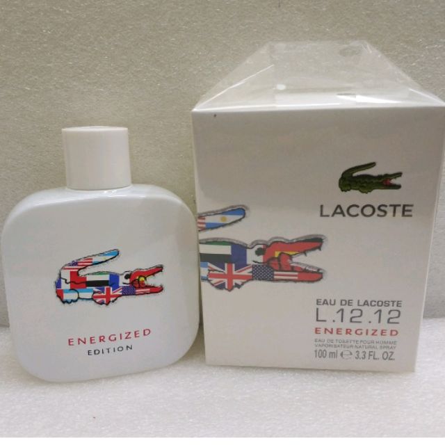 Authentic Perfume Lacoste L.12.12 energized | Shopee Philippines