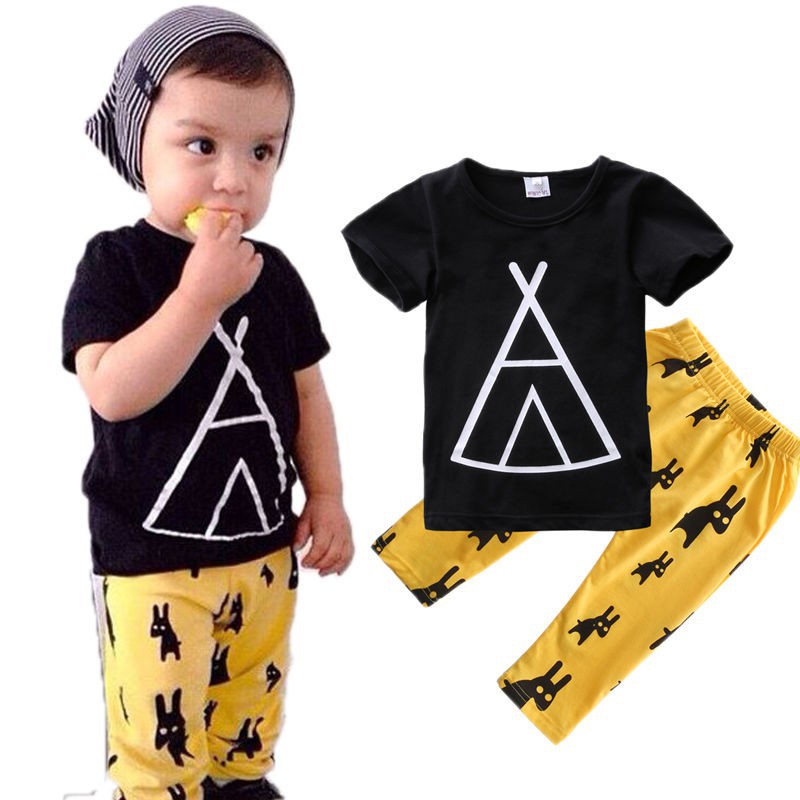 baby boy clothes yellow