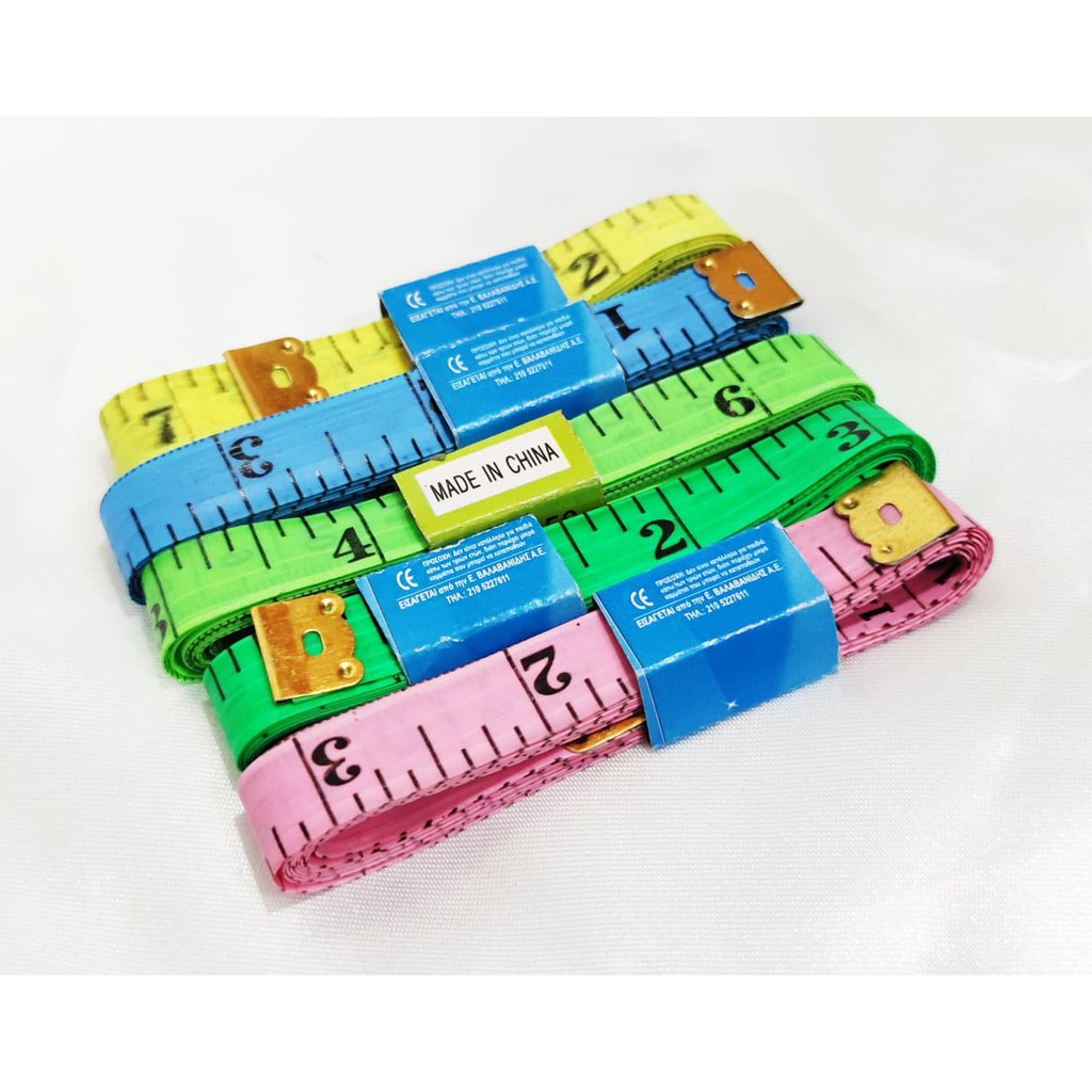 COD 204 Tape Measure Colored Tailoring Medida Measuring Tape Hand Tool