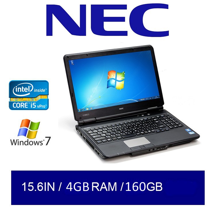Laptop NEC VXA Core i5 1st gen 2.4ghz 4gb ddr3 160gb Deadbattery