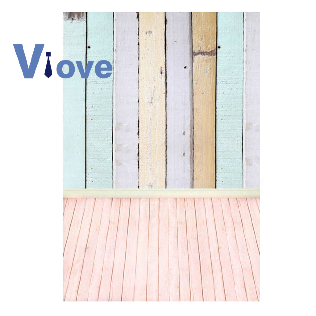 3x5ft Colorful Wooden Wall Floor Photography Background 0 9 1 5m Shopee Philippines