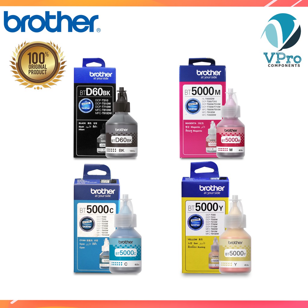 BTD60BK, BT5000Y, BT5000C, BT5000M INK | Shopee Philippines