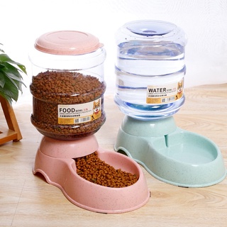 Robin.【3.8L 】 Pet Cat Automatic Feeders Large Capacity Cat Water Fountain Plastic Dog Water Bottle