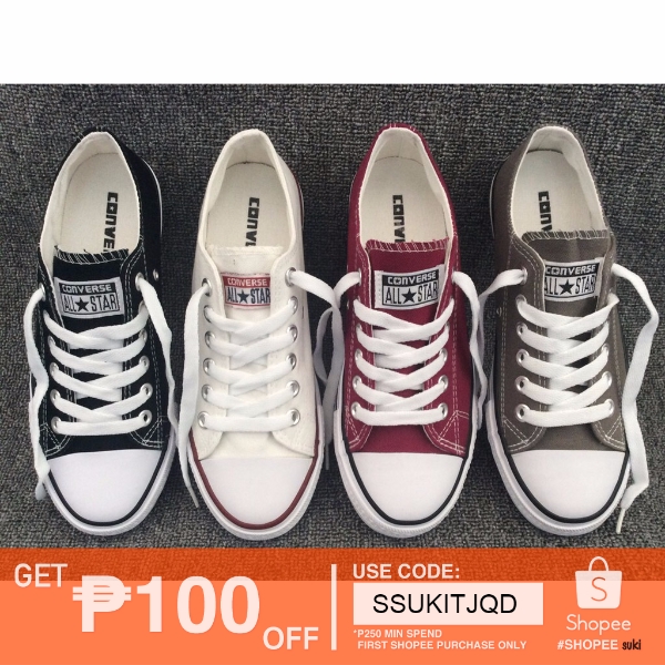 Converse shoes shopee hotsell