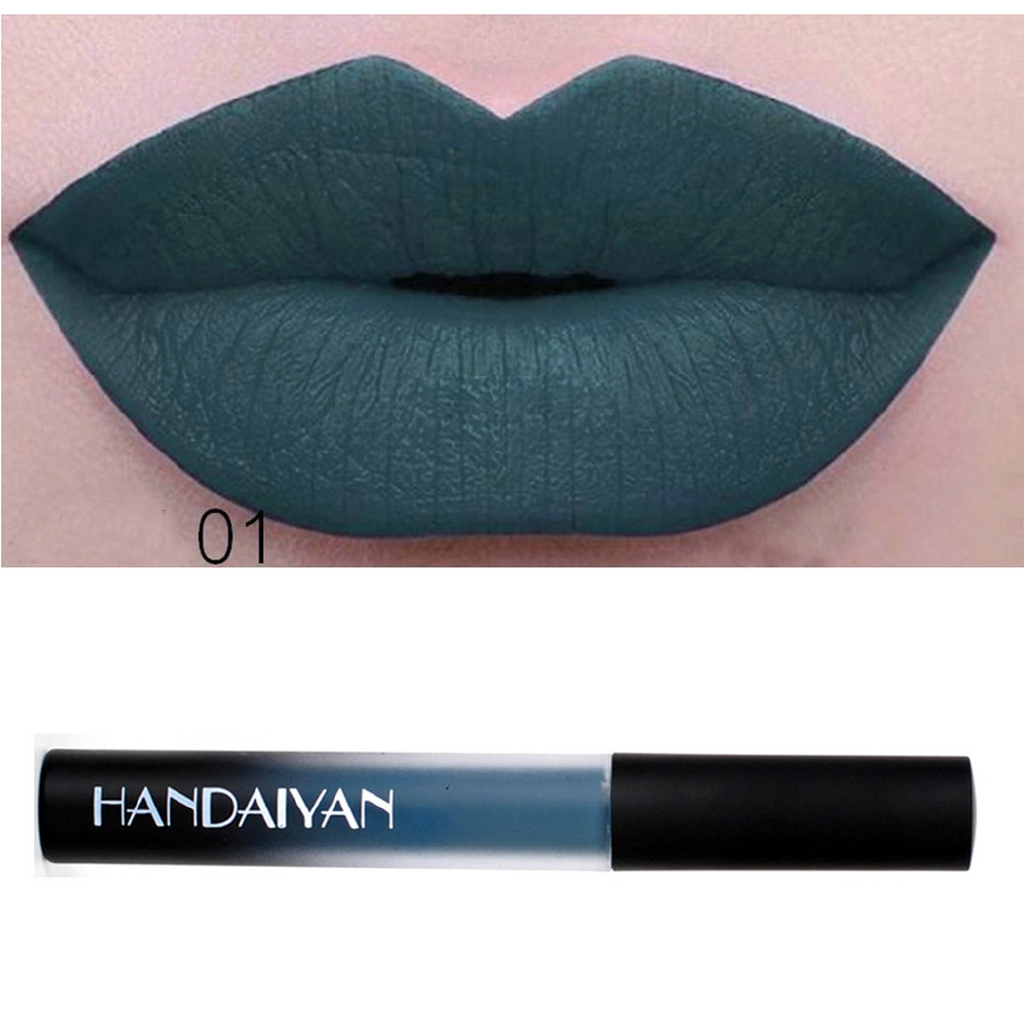 green liquid lipstick