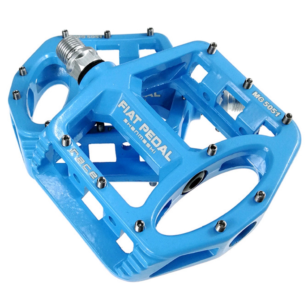 blue bike pedals