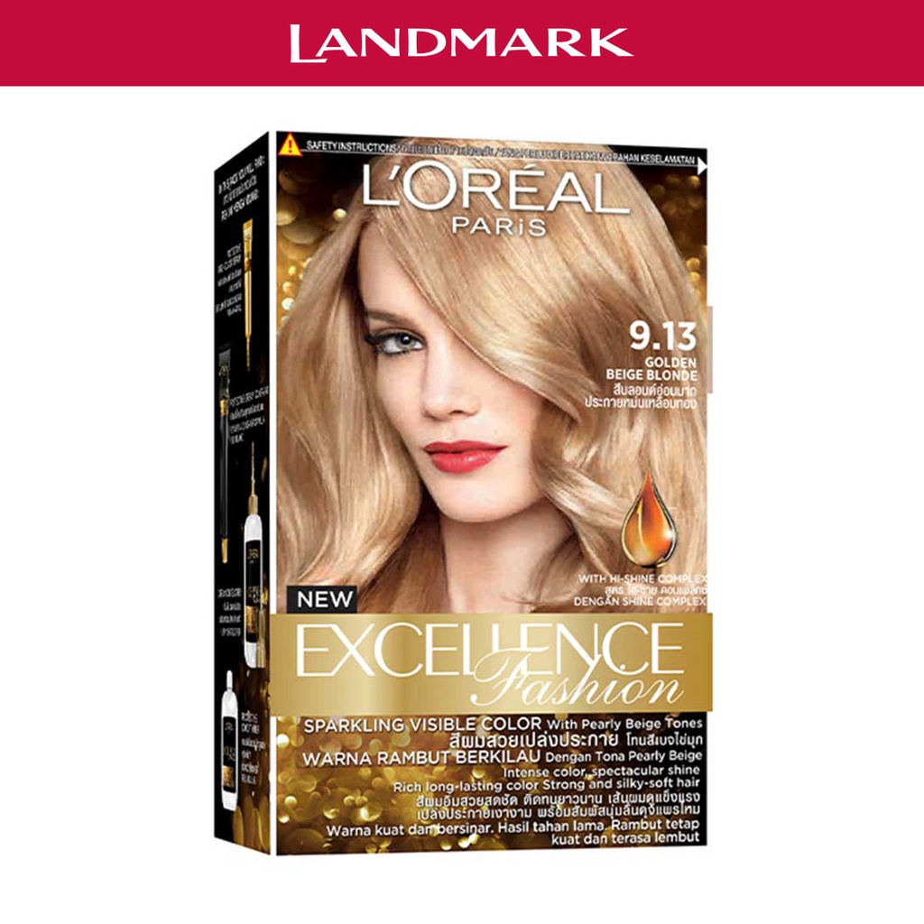 L'Oreal Excellence Fashion - Golds Hair Color | Shopee Philippines